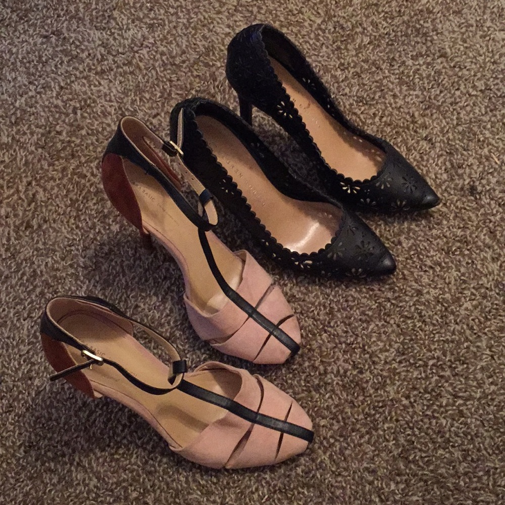Zara and Lauren Conrad heels